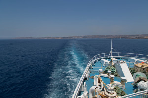 Crossing to the Island of Malta.