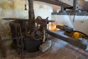 The old wine press at Tebute Mannino Di Plachi.