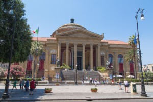 Teatro Massimo which had a big part at the end of Godfather Part 3.