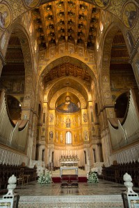 Insaide Monereale Cathedral.